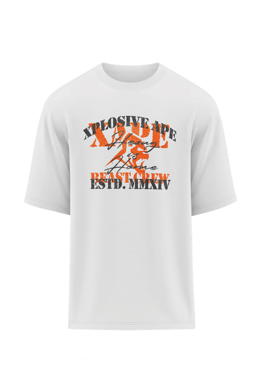 XAPE Ape Club MMXIV Oversized Tee - White