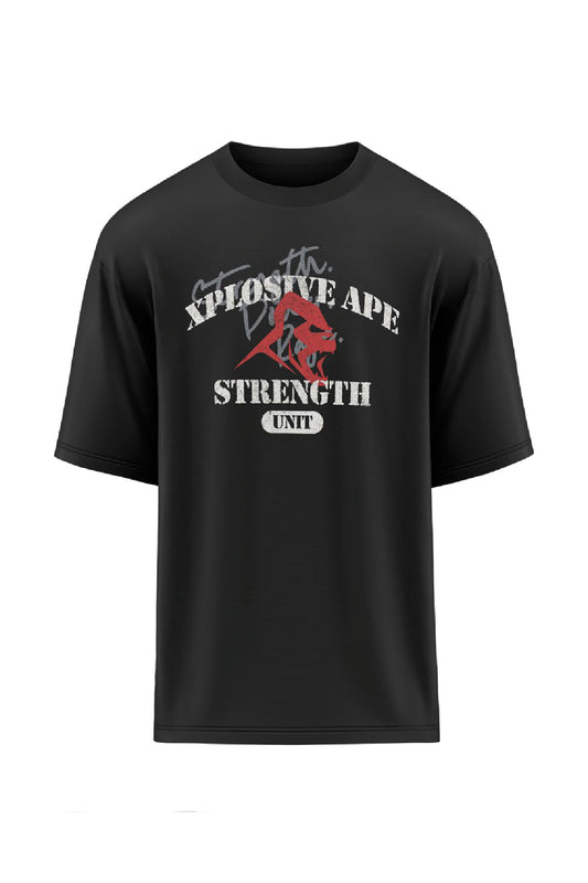 XAPE Primal Unit V2 Oversized Tee - Black