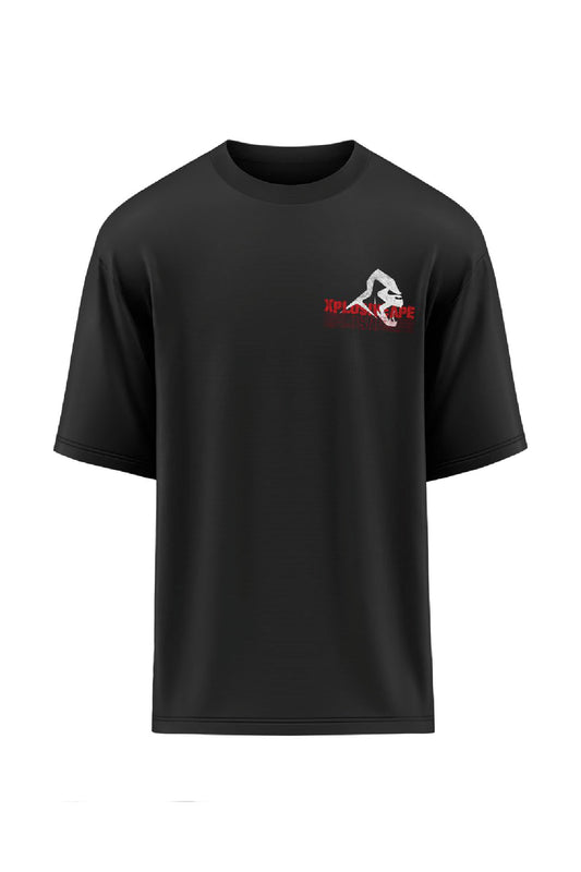 XAPE Vintage Archive Oversized Tee - Black