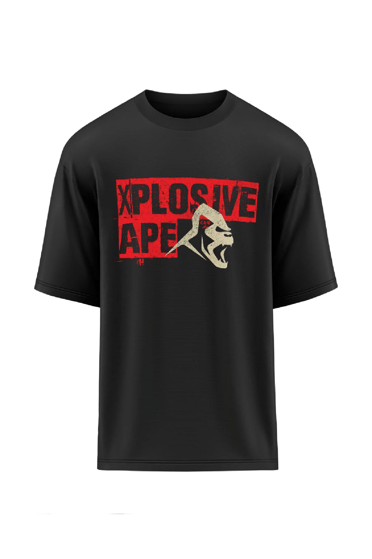 XAPE Apex Icon Oversized Tee - Black