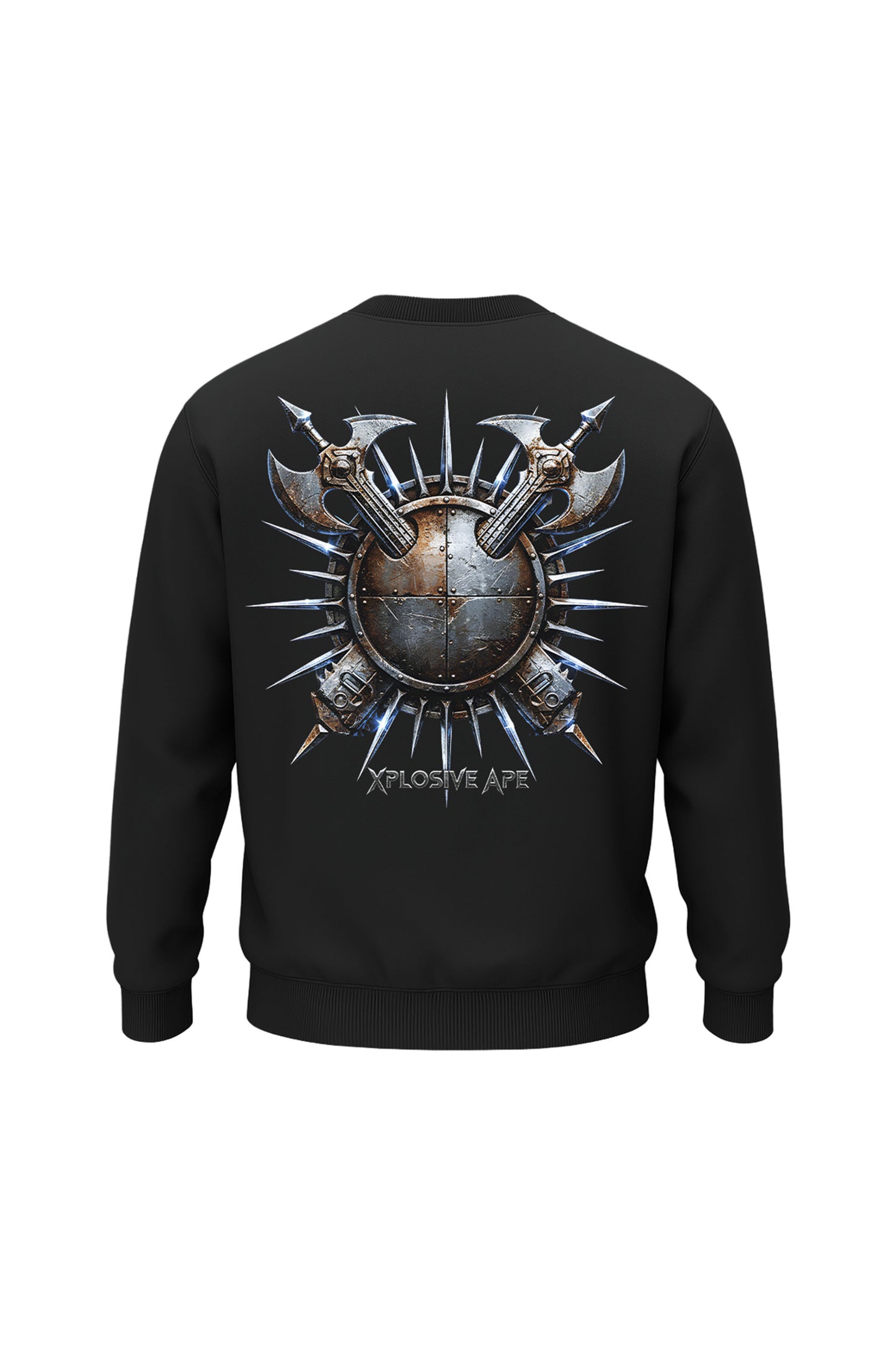 XAPE Warlord Crest Sweatshirt - Black