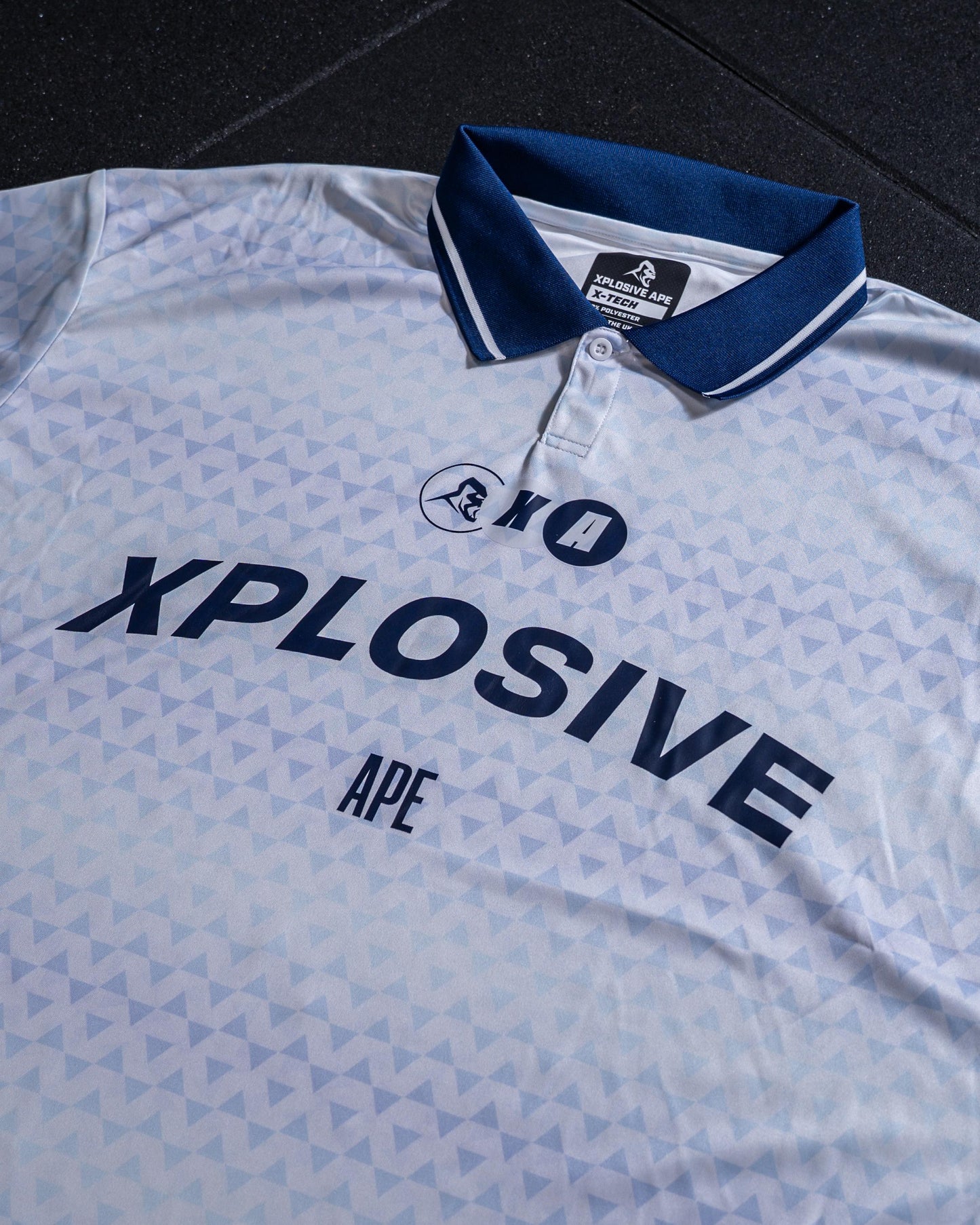 XAPE Rings Sports Jersey - White/Navy