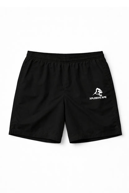 XAPE Classic Logo Performance Shorts - Black