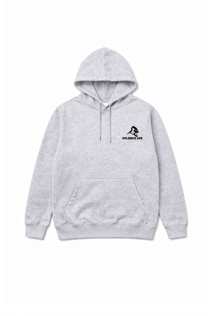 XAPE Ape Smash String Hoodie - Sports Grey