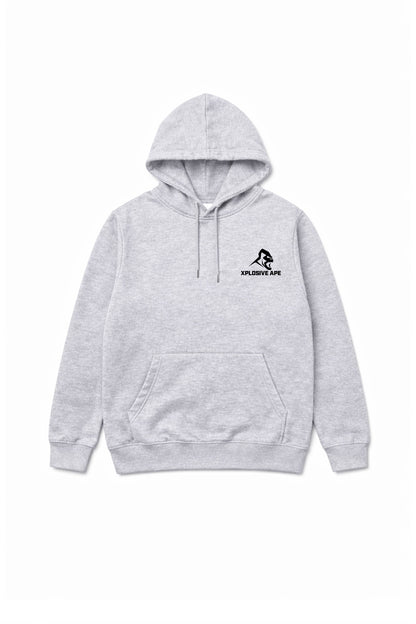 XAPE Ape Smash String Hoodie - Sports Grey
