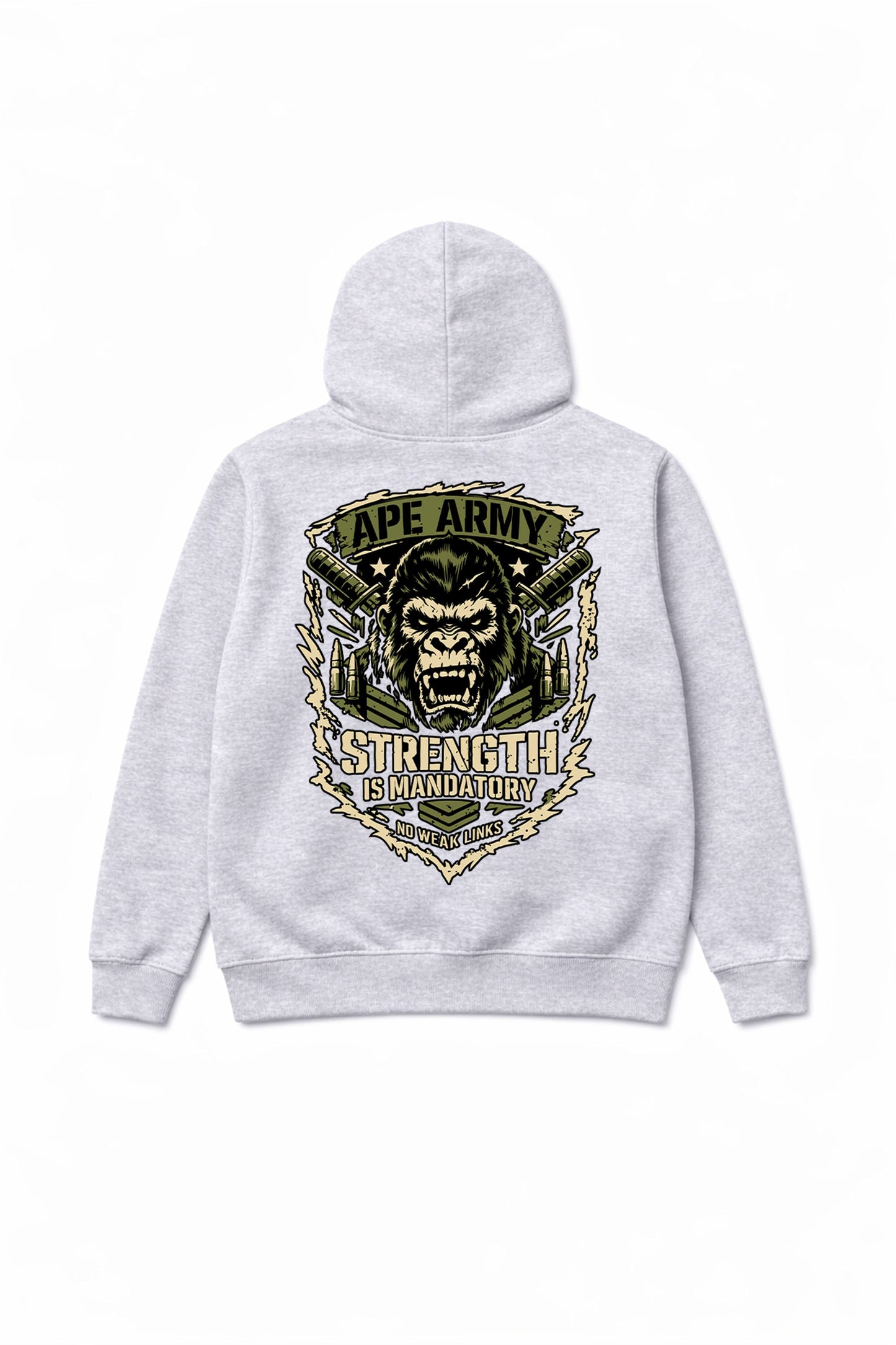 XAPE Army Hoodie - Sports Grey