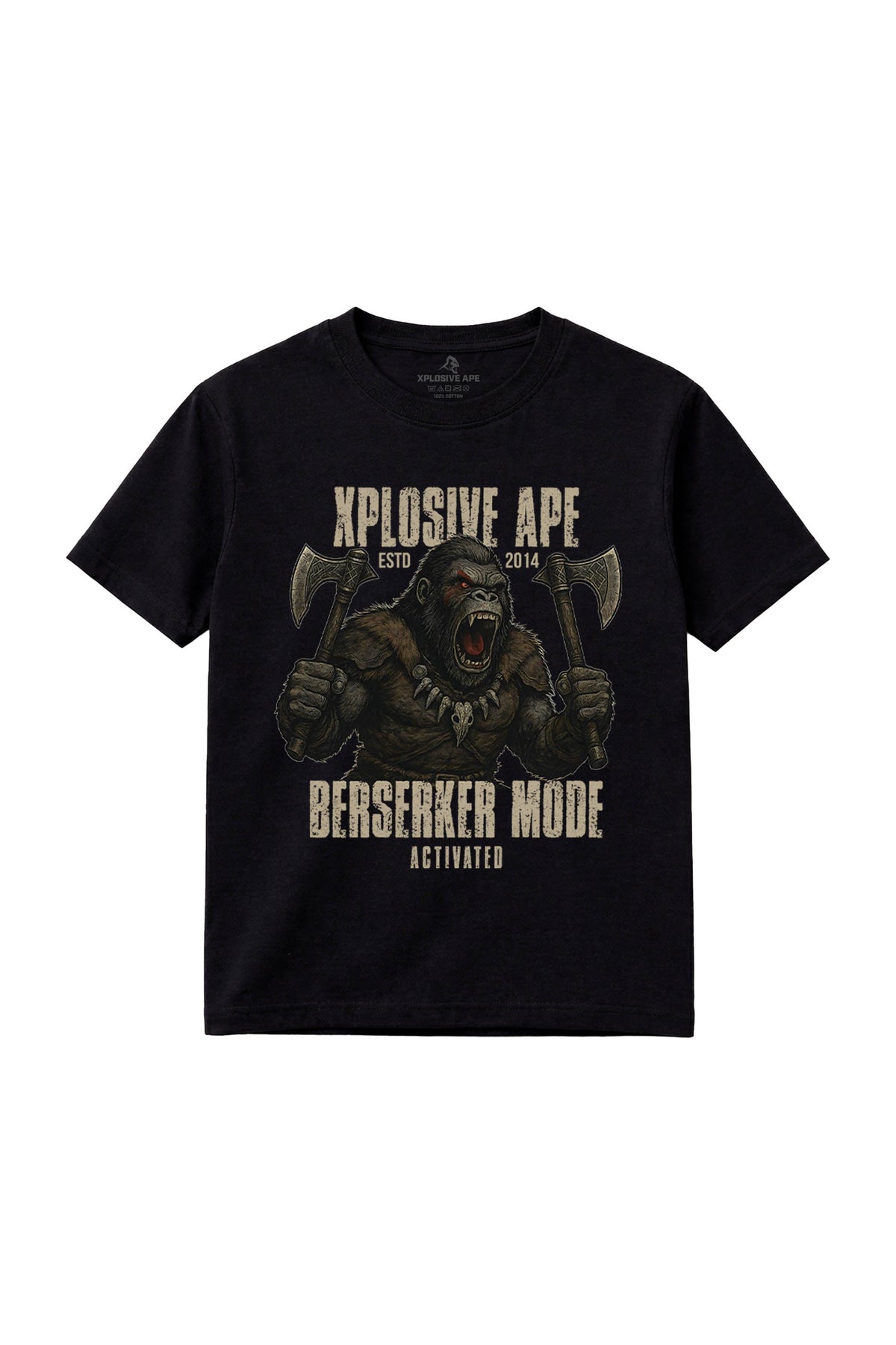 XAPE Berserk Mode Tee - Black