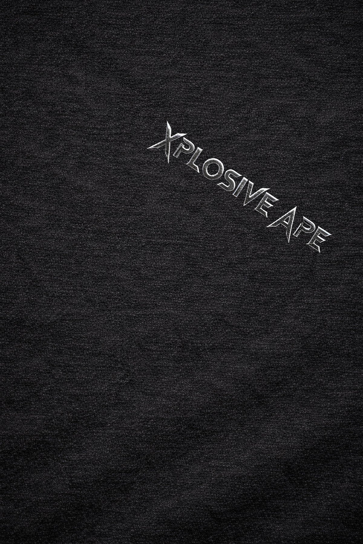 XAPE Bloodchrome String Hoodie - Black