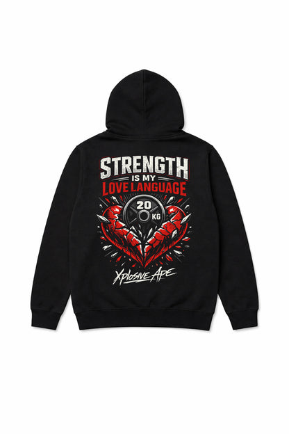 XAPE Broken String Hoodie - Black