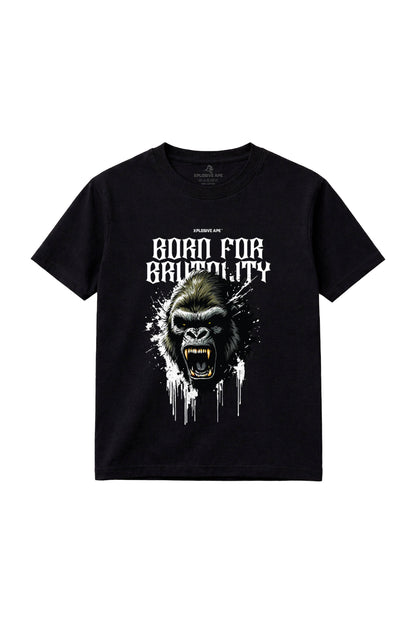 XAPE Brutal Mode Tee - Black