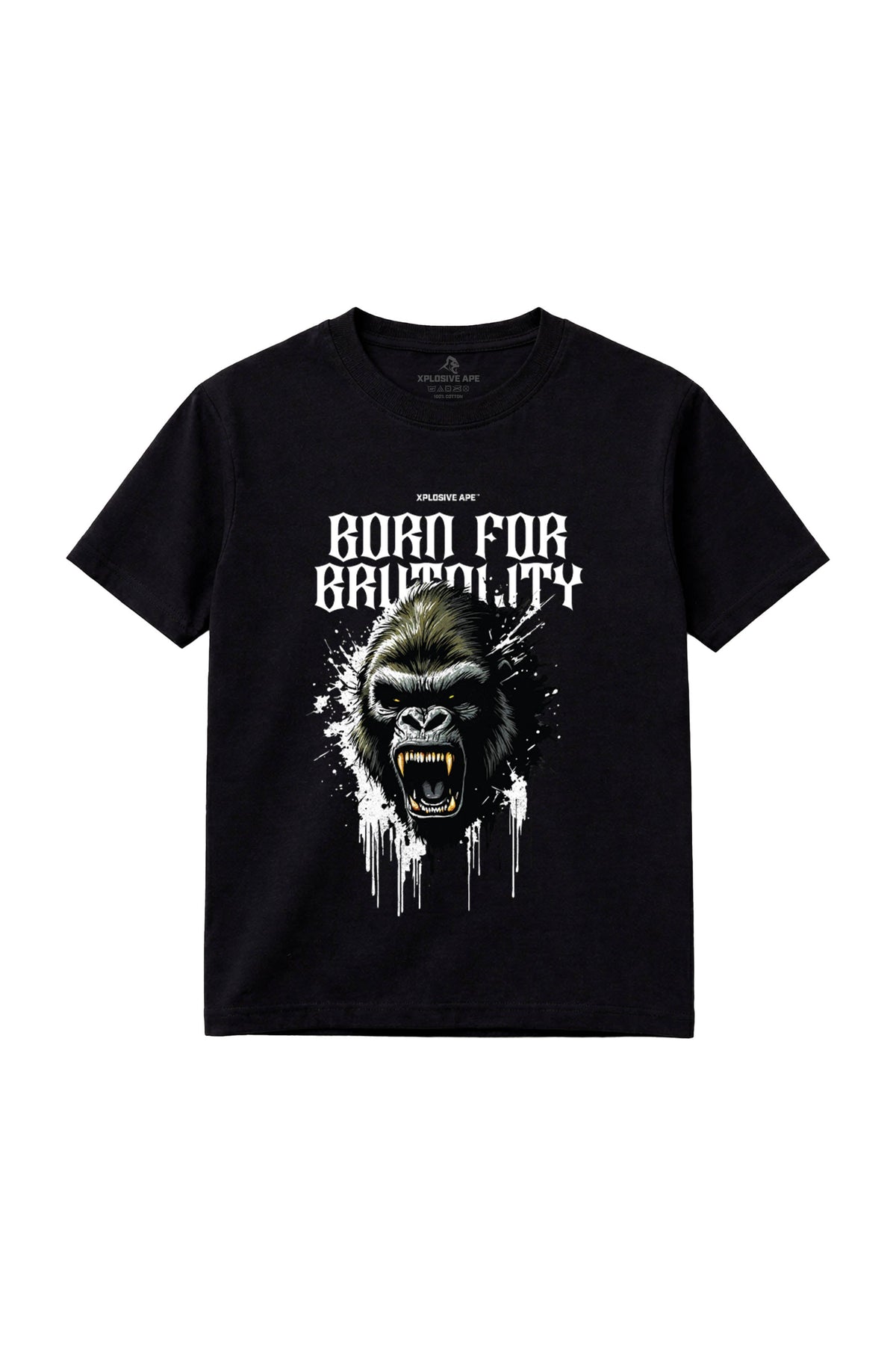 XAPE Brutal Mode Tee - Black
