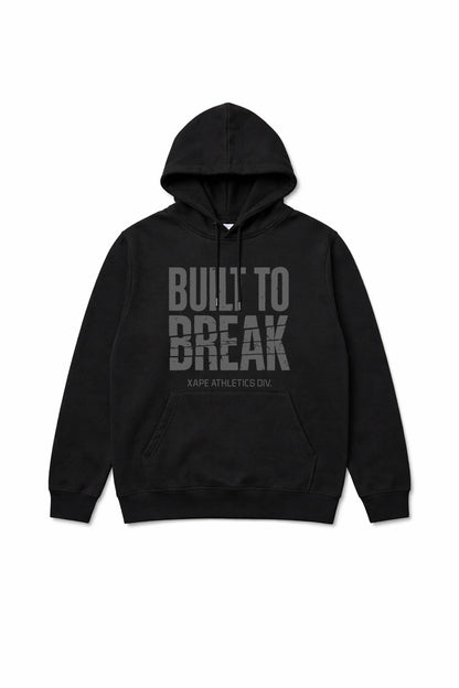 XAPE Built To Break String Hoodie - Black