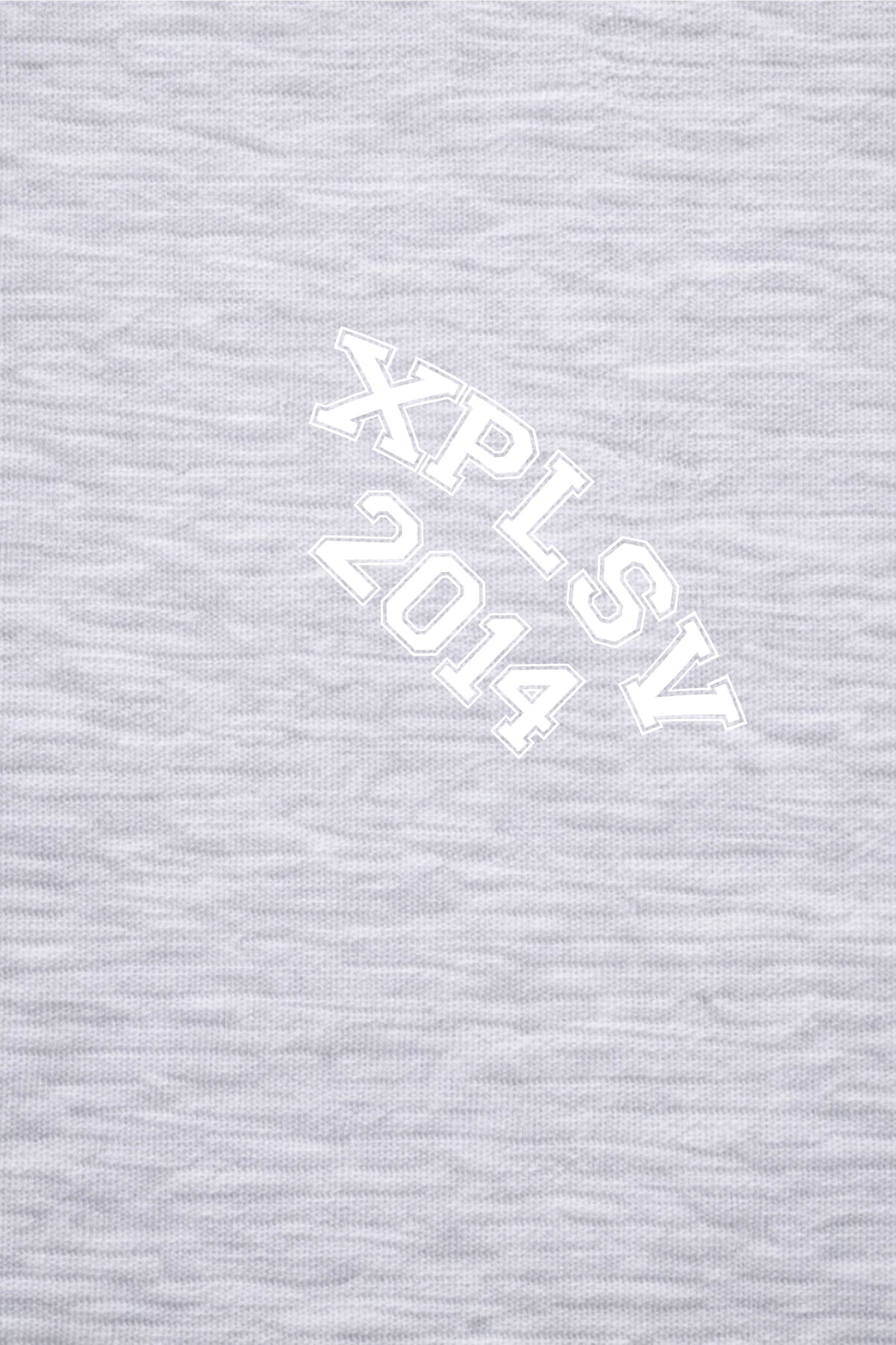 XAPE Campus Script Tee - Sports Grey