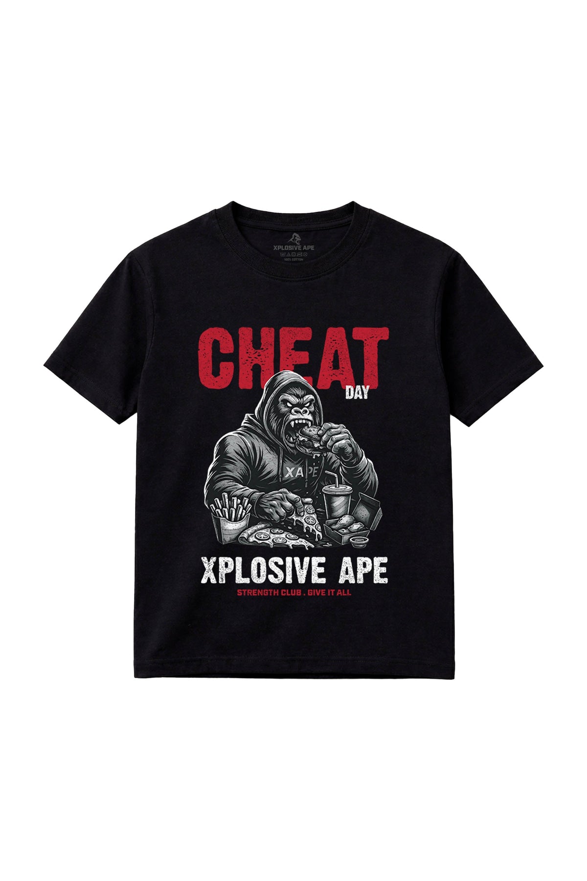 XAPE Cheat Day V4 Tee - Black