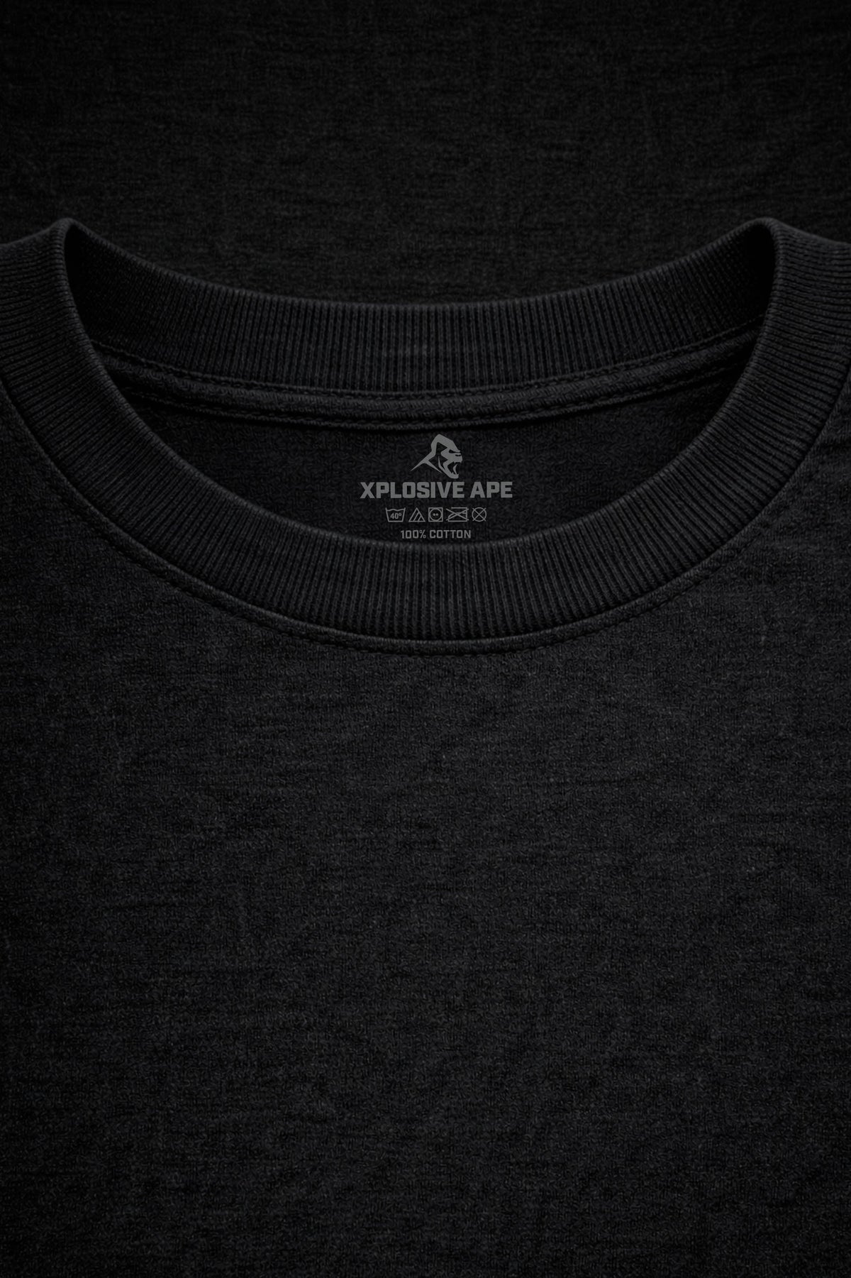 XAPE Classic Badge Logo Tee - Black
