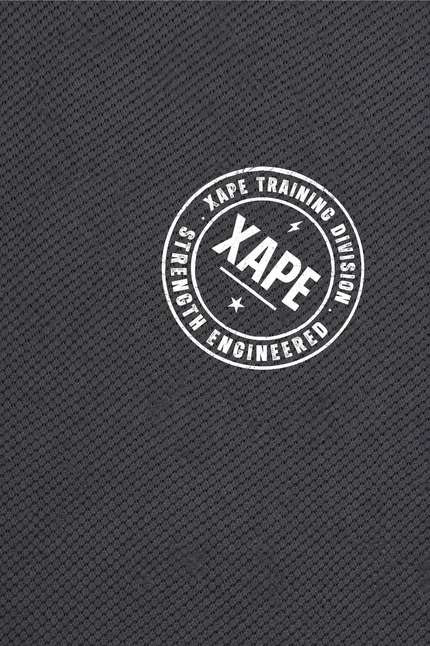 XAPE Classic Badge Logo X Tech Tee - Charcoal