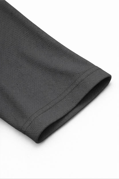 XAPE Classic Badge Logo X Tech Tee - Charcoal