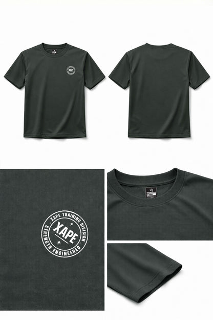 XAPE Classic Badge Logo X Tech Tee - Forest Green