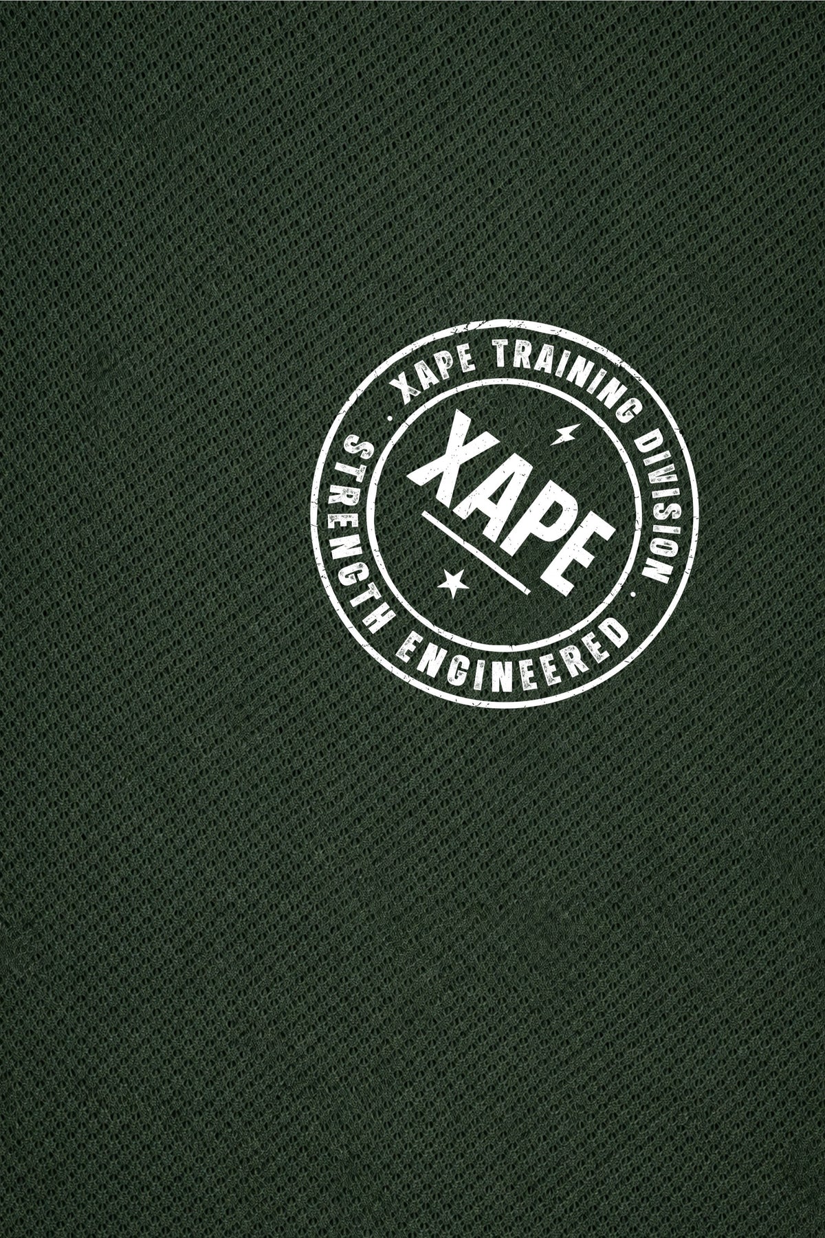 XAPE Classic Badge Logo X Tech Tee - Forest Green