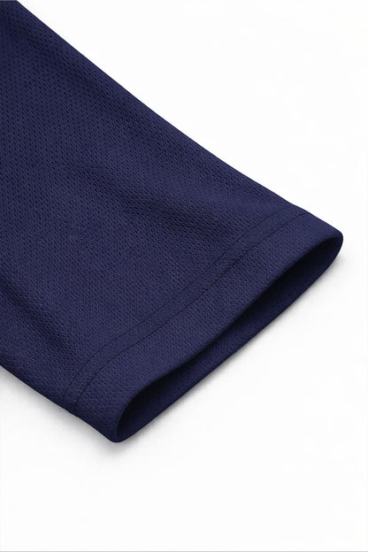 XAPE Classic Badge Logo X Tech Tee - Navy