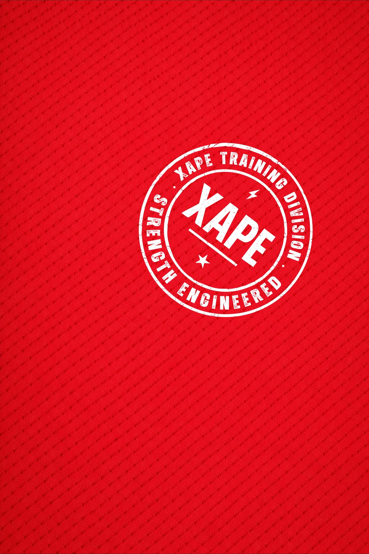 XAPE Classic Badge Logo X Tech Tee - Red