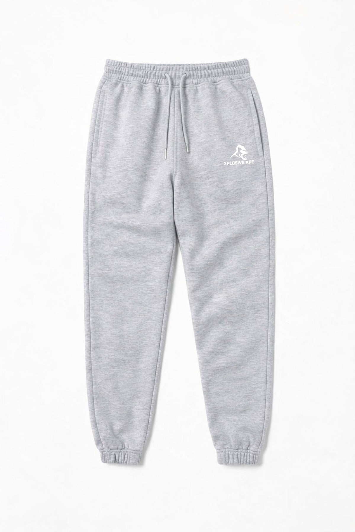 XAPE Classic Logo Joggers - Ash Grey