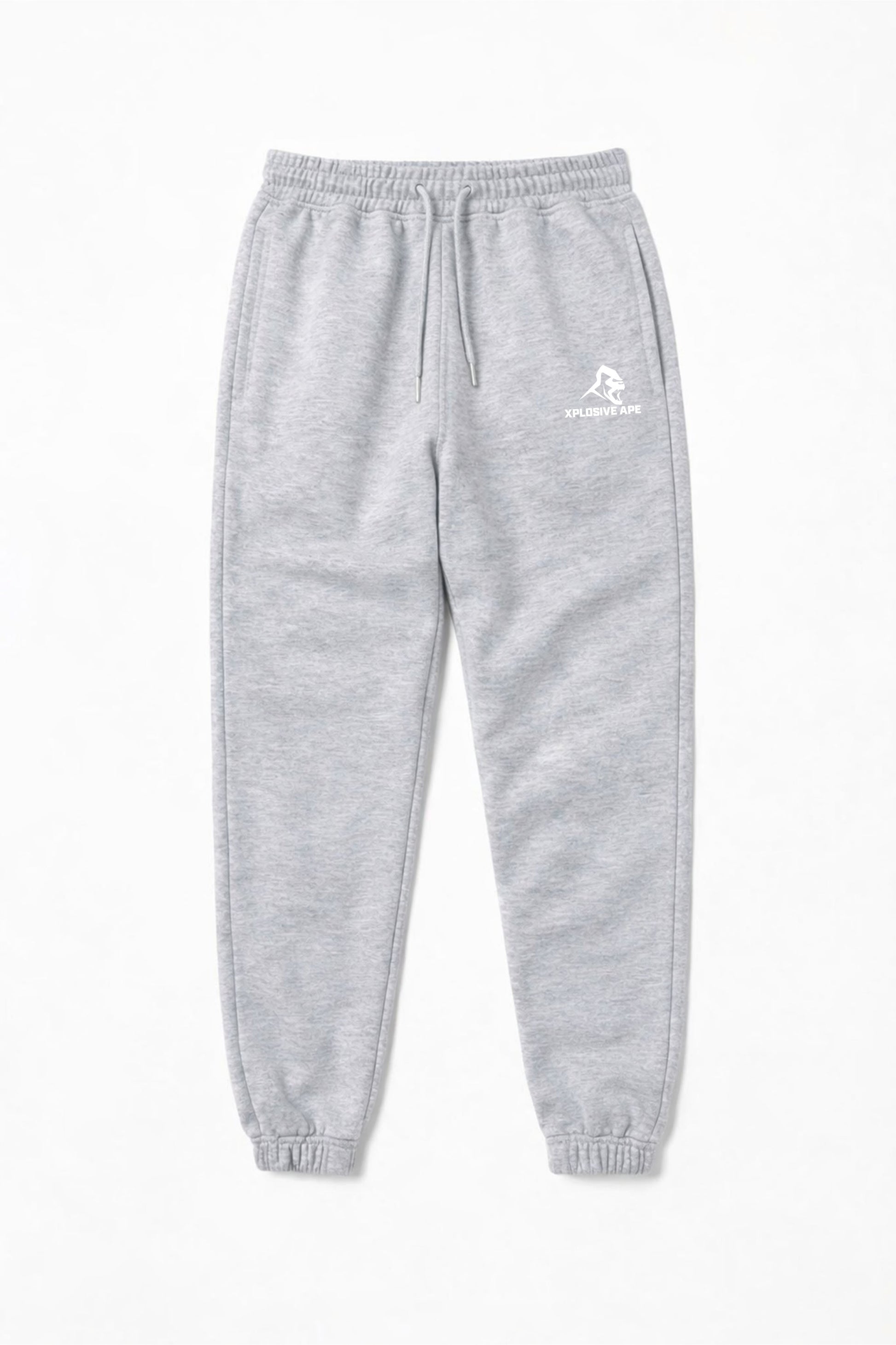 XAPE Classic Logo Joggers - Ash Grey