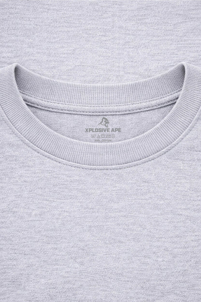 XAPE Classic Strength Club Tee - Sports Grey