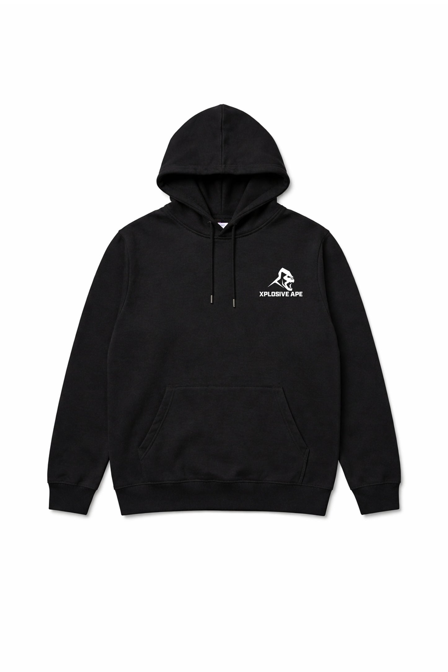 XAPE Classic V2 String Hoodie - Black