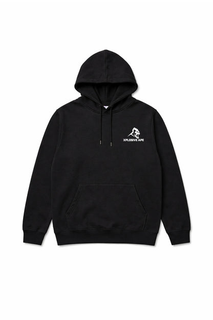 XAPE Classic V2 String Hoodie - Black
