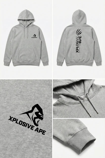 XAPE Claw V2 String Hoodie - Sports Grey