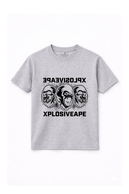 XAPE De-Evolve Tee - Sports Grey