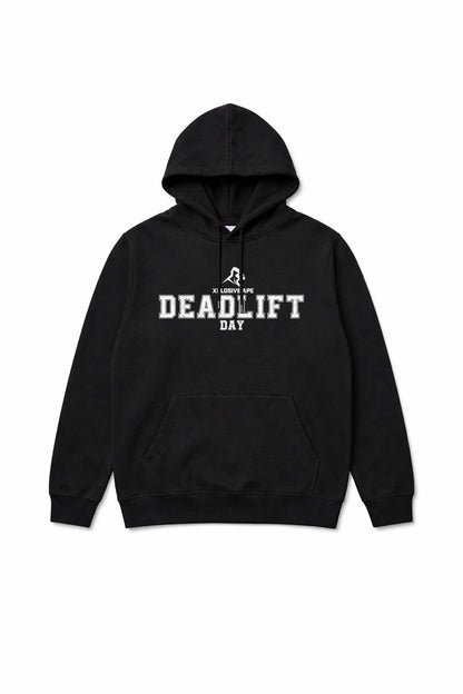 XAPE Deadlift Day V1 String Hoodie - Black