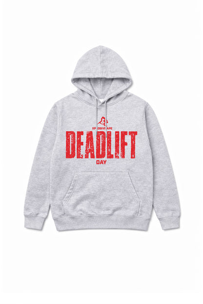 XAPE Deadlift Day V2 String Hoodie - Sports Grey