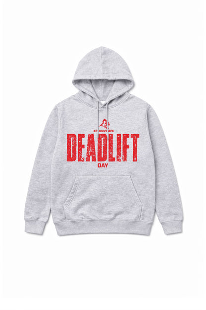 XAPE Deadlift Day V2 String Hoodie - Sports Grey