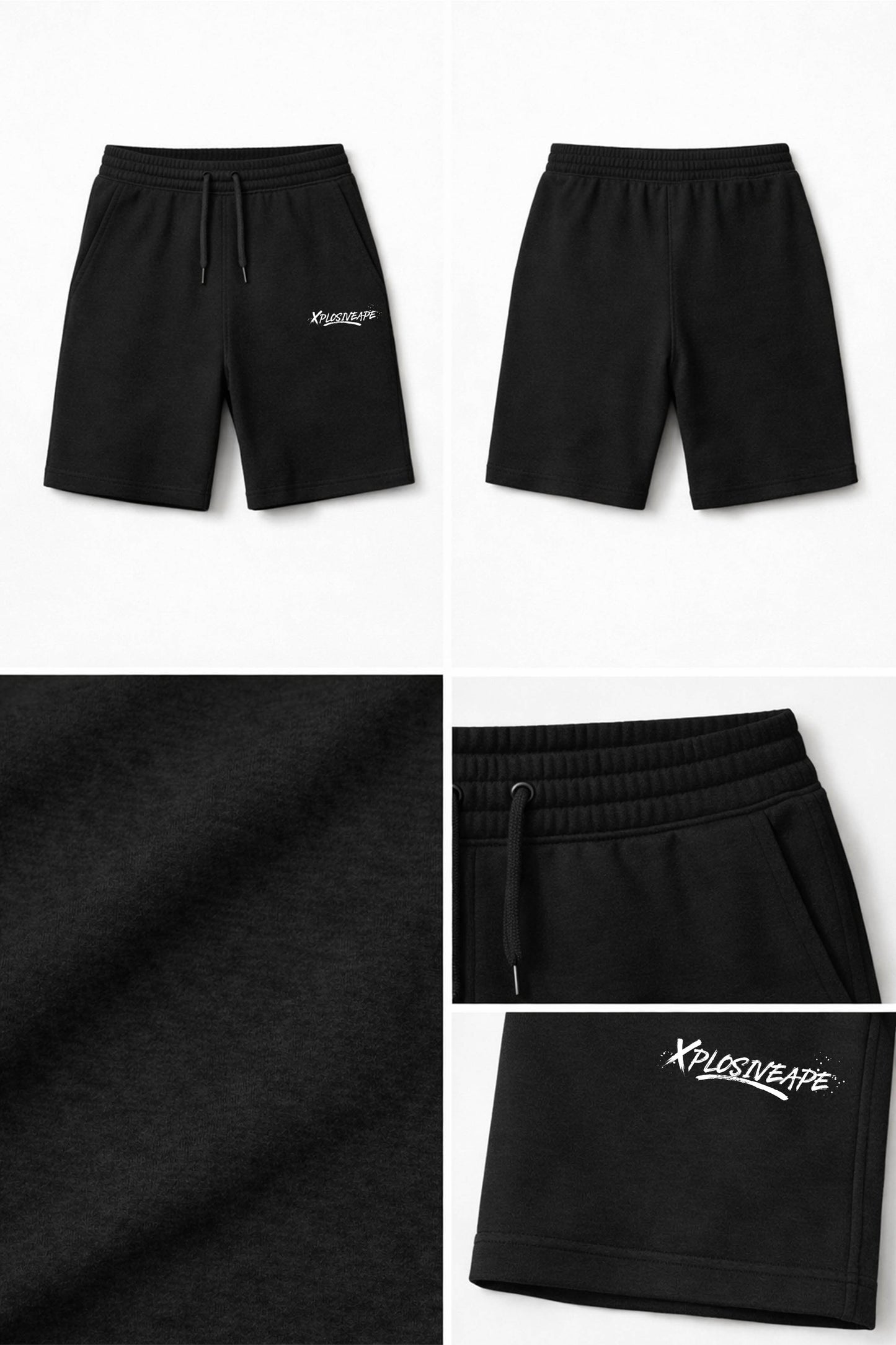XAPE Desolate Shorts - Black