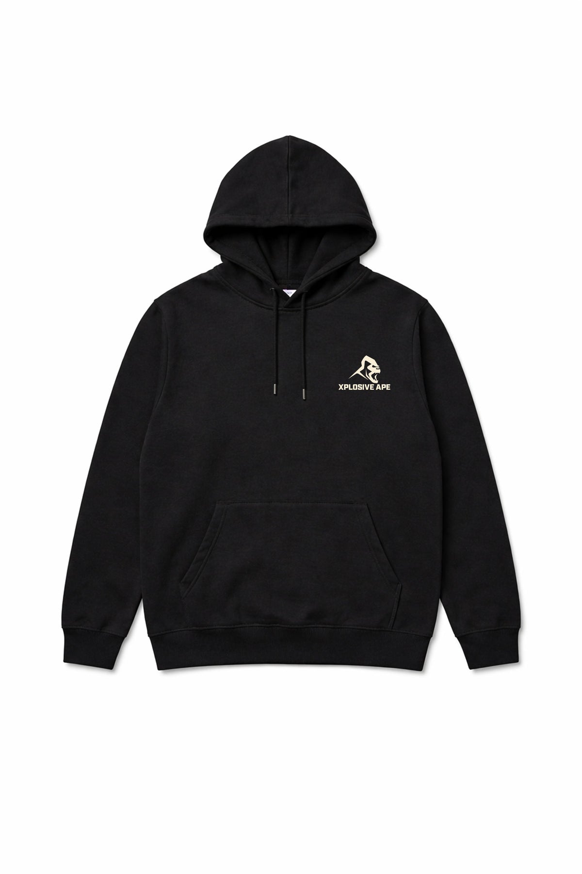 XAPE Lift Dirty String Hoodie - Black