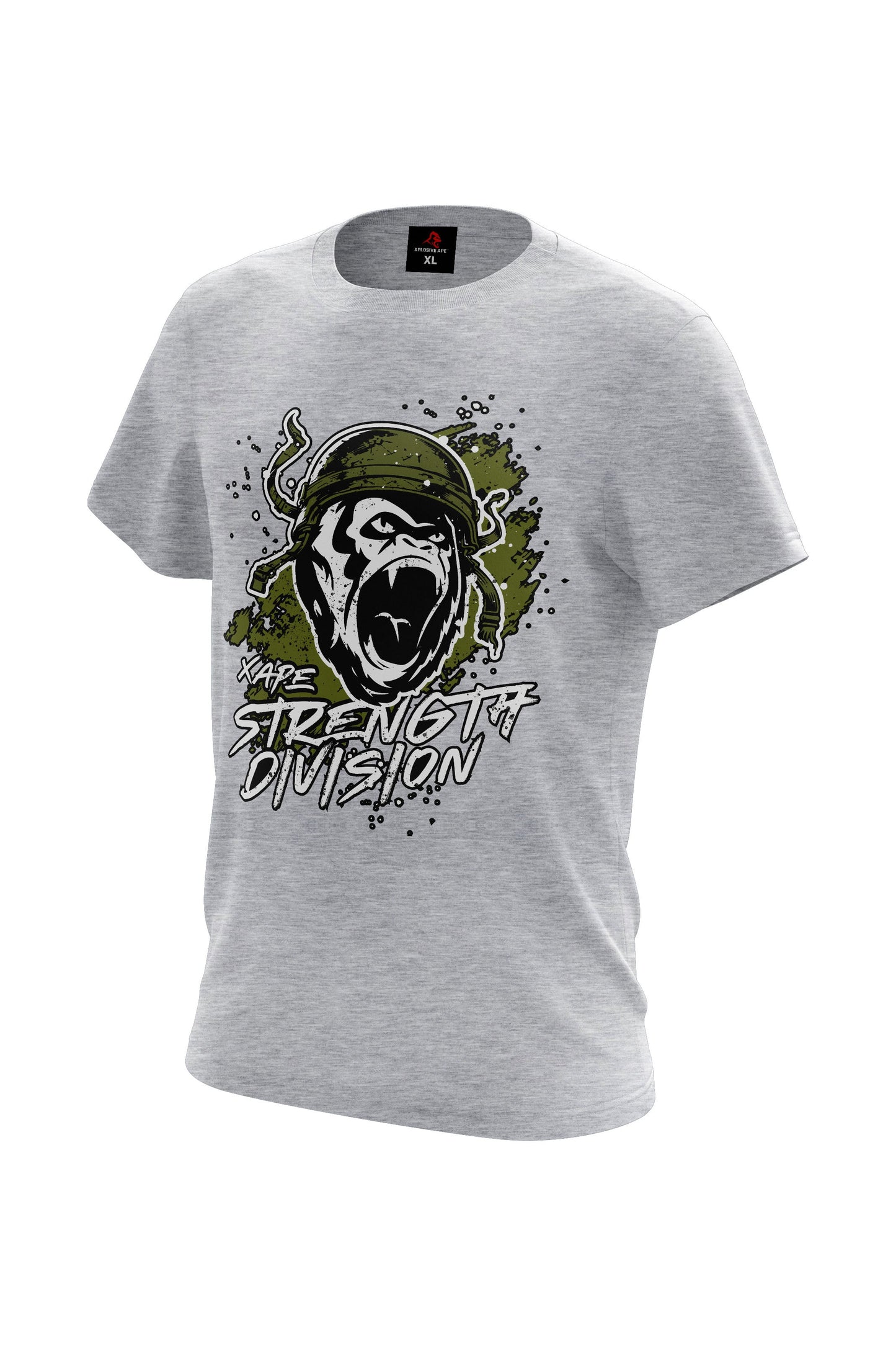 XAPE Division Tee - Sports Grey