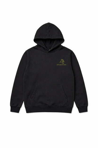 XAPE Division Hoodie - Black