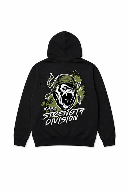 XAPE Division Hoodie - Black