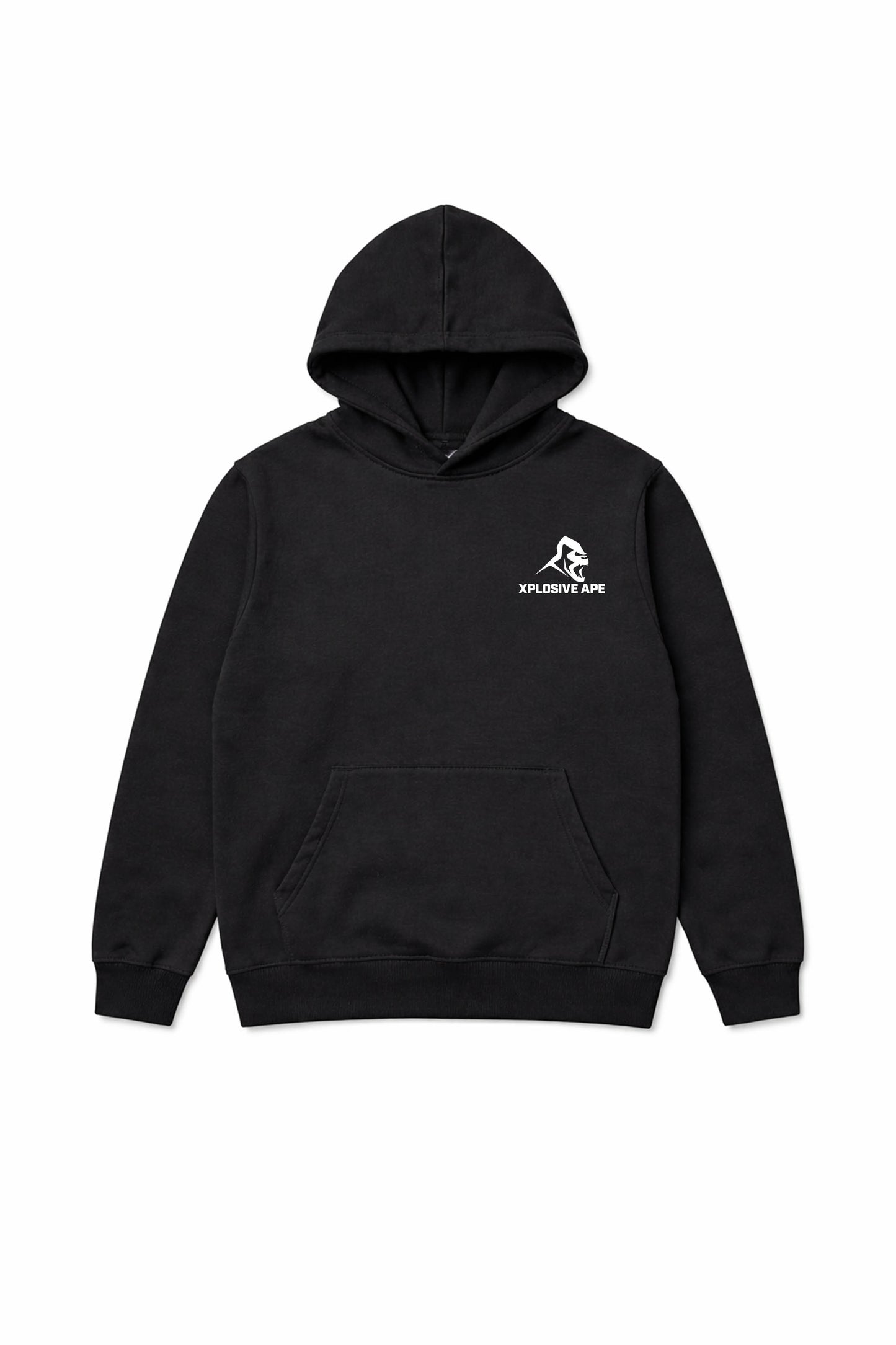 XAPE Don'T Talk To Me Hoodie - Black