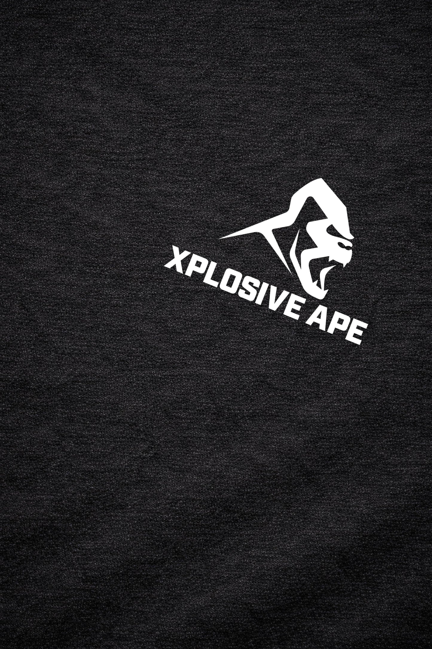 XAPE Don't Talk To Me V3 String Hoodie - Black