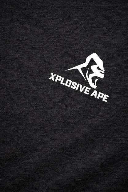 XAPE Don't Talk To Me V3 String Hoodie - Black