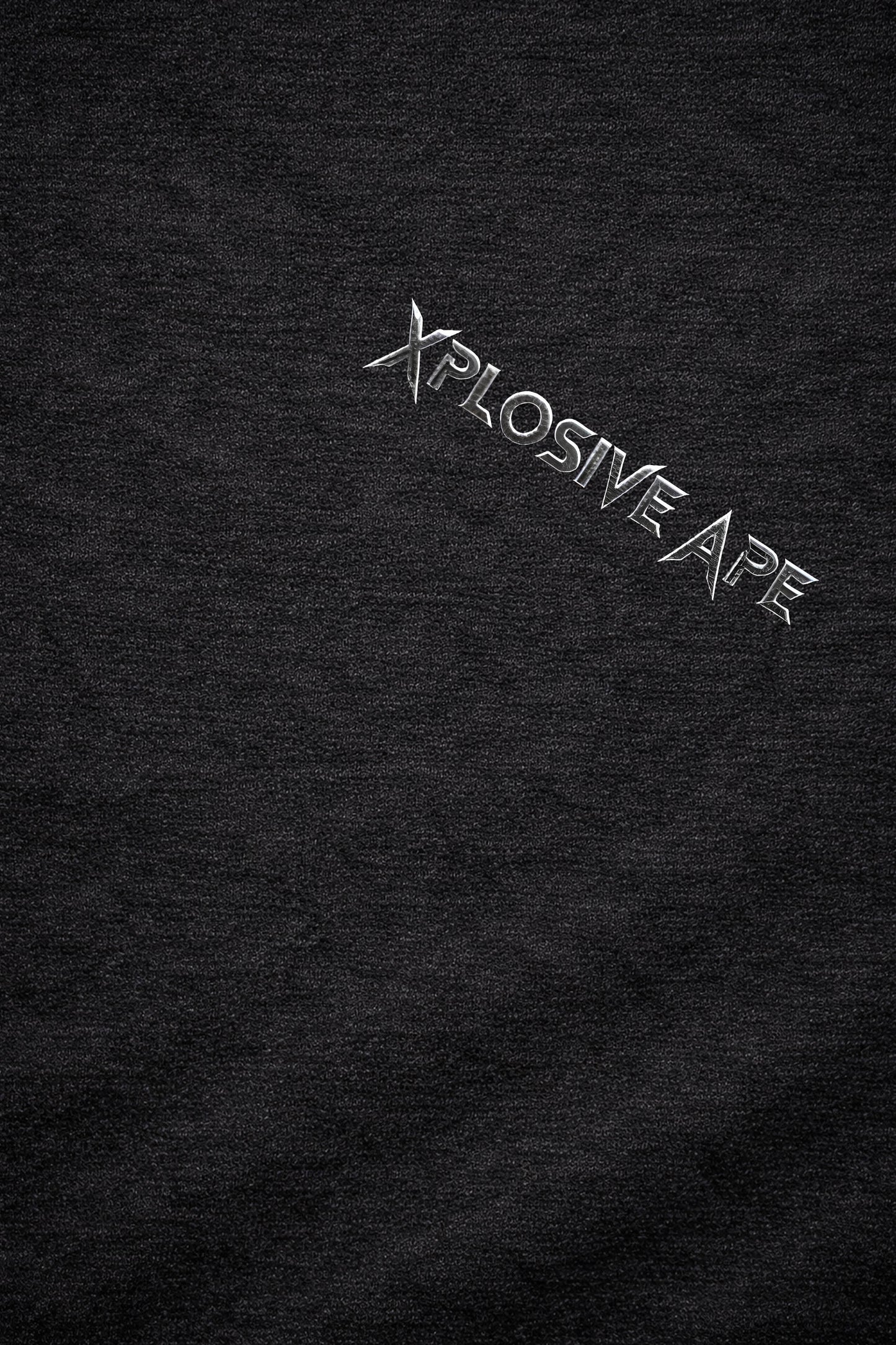 XAPE Double Fang String Hoodie - Black