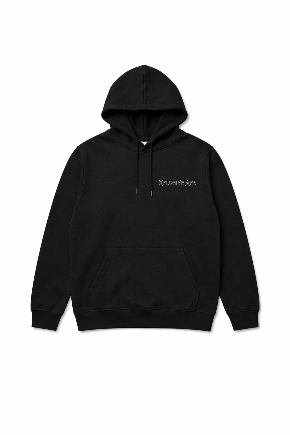 XAPE Electro Seal String Hoodie - Black