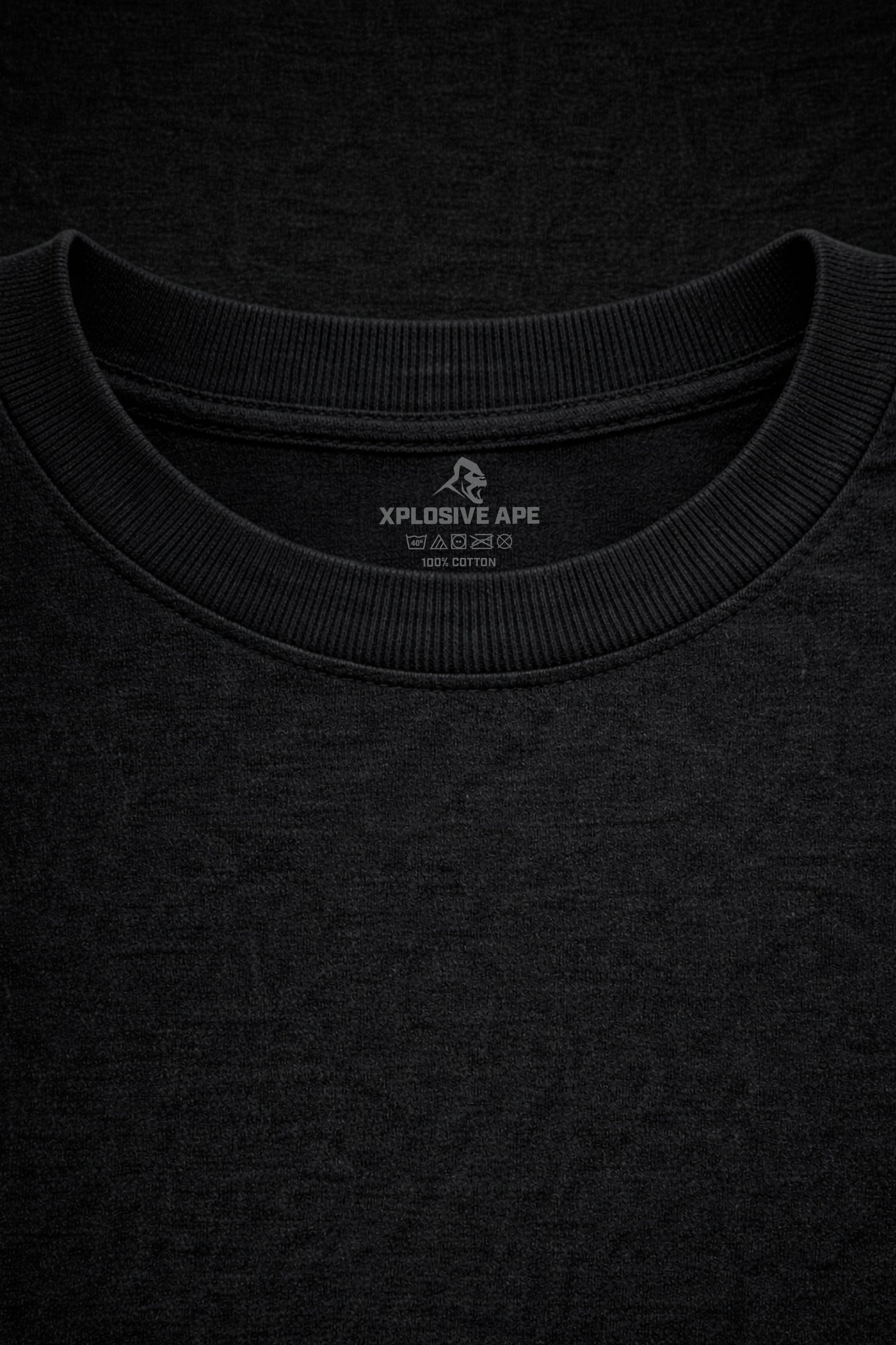 XAPE Essential Camo Tee - Black