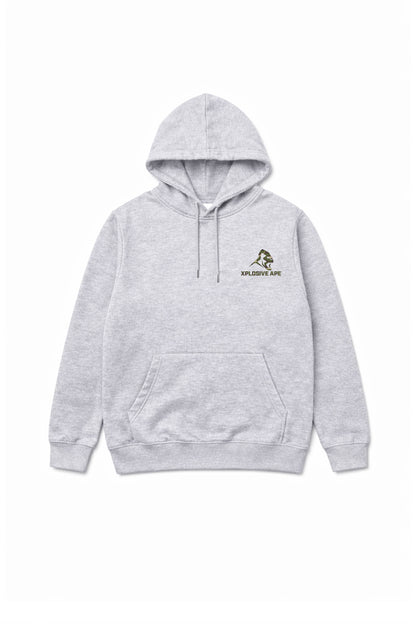 XAPE Essential Camo V2 String Hoodie - Sports Grey
