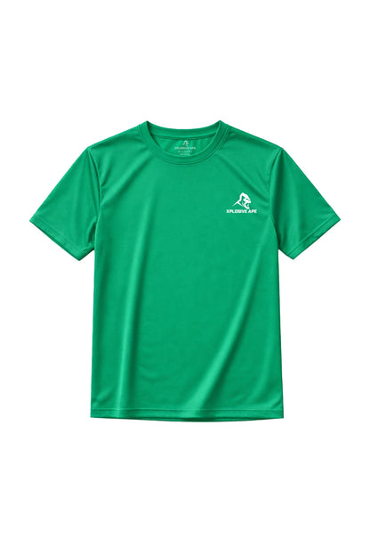 XAPE Garage Strength Tech Tee - Kelly Green