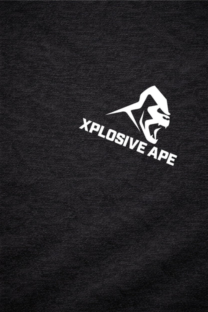 XAPE Graffiti V2 String Hoodie - Black