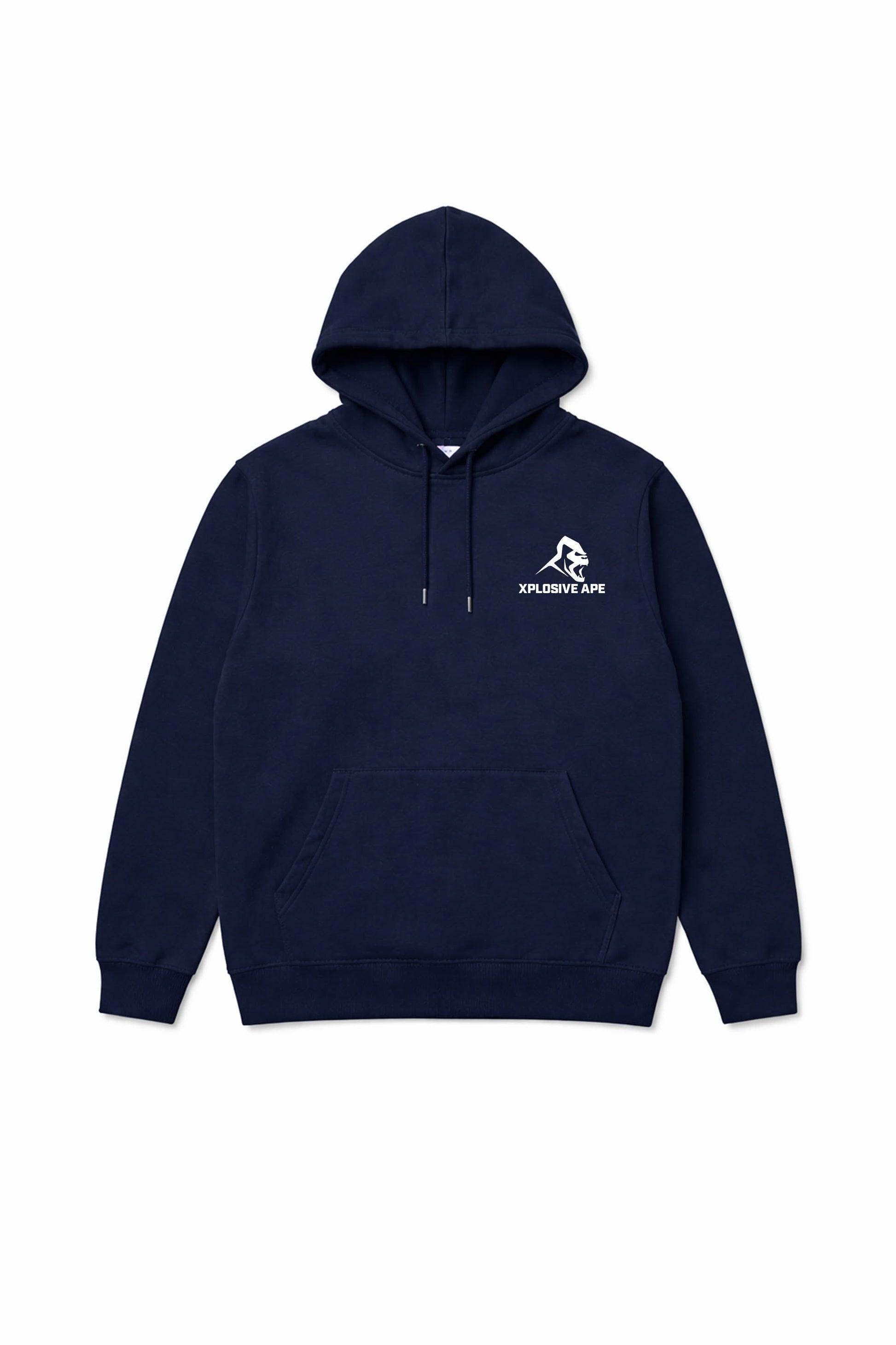 XAPE Graffiti V2 String Hoodie - Navy